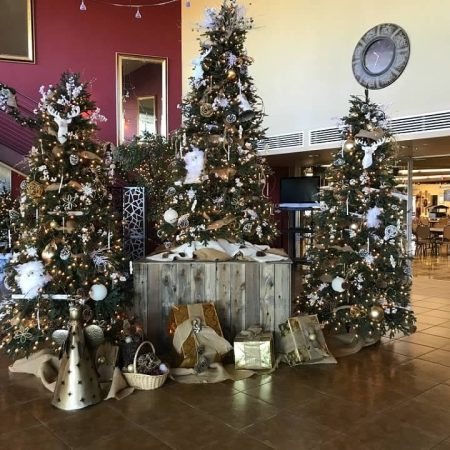 Christmas Lobby Lights